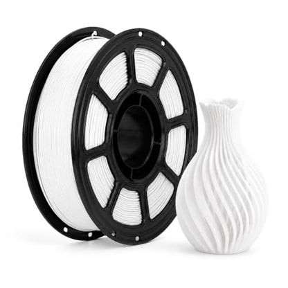 PLA 3D Printer Filament, White - color: White
