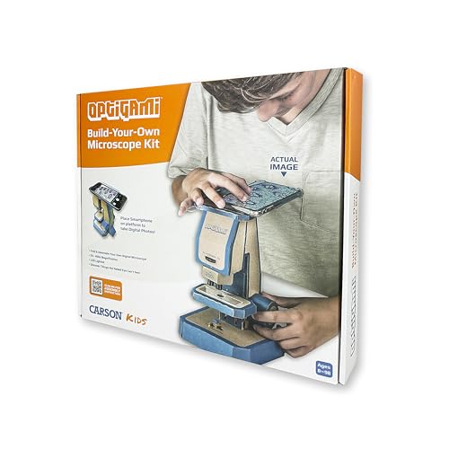 Optigami, 50x-400x Build-Your-Own Microscope