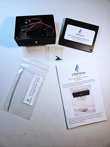 EZ-1 Basic Silver Generator Package by LifeForce Devices (14-Gauge) - size: 1 Count (Pack of 1)
