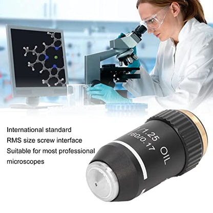 Garosa 100X Achromatic Microscope Objective Oil Immersion