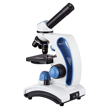AmScope M162C-2L-PB10 1000X Dual Light Glass Lens Metal Frame Microscope - style: M162C-2L-PB10