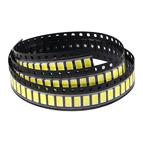 200pcs 5730 (5630) White SMD LED Diode Lights Chips (5.7mm x 3.0mm DC 3V 150mA 0.5W 50-55LM) Super Bright Lighting Bulb Lamps Electronics Components Indicator Light Emitting Diodes - size: 5730/5630 White