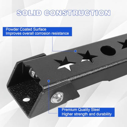 Heavy Duty Reinforced Tailgate Hinge Set Compatible with Wrangler JK JKU