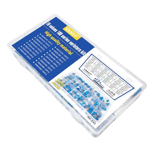 18Values 180PCS 10D Varistor 18V-820V Voltage Dependent Resistors Kit