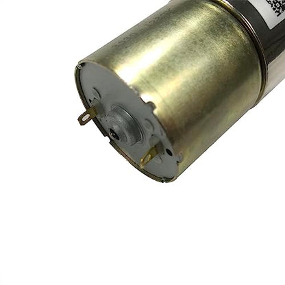 Bringsmart DC 12V 600rpm Gear Motor with Bracket Centric Shaft 37mm Gearbox - style: 12V 600RPM