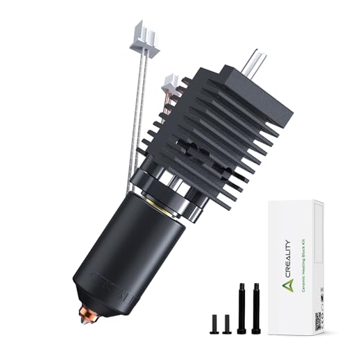 Creality Official K2/K2 Pro Hotend Kit, Upgrades Ceramic Heating Block Kit, Unicorn Quick Swap 3D Printer Nozzle, High Flow Extruder Heater Block, All Metal Integrated for Creality 3D Printers - style: K2/K2 Pro