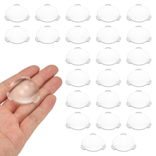 PATIKIL 24Pack Biconvex Lens 34mm Dia. 42mm Focal Length Aspheric Optical
