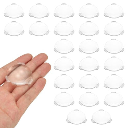 PATIKIL 24Pack Biconvex Lens 34mm Dia. 42mm Focal Length Aspheric Optical