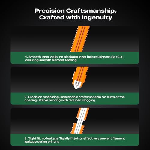 Creality K2 Pro Ceramic Heating Block Kit, All-Metal Integrated Hotend with Titanium Heat Break, Supports Engineering Filaments, for K2 Pro 3D Printer - size: Ceramic Heating Block 0.4mm, style: K2 Pro