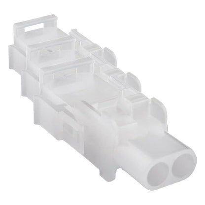 JRready ST6424 Power Connector 2 Pin (6 Matched Sets), 2.13mm Diameter Pin and Sockets 14-20 AWG, Compatible with Molex MLX Power Connector 2 Pin Male& Female, 6.35mm Pitch,Free Hanging (Pack of 3) - size: MLX 2Pin Connector (Pack of 3)