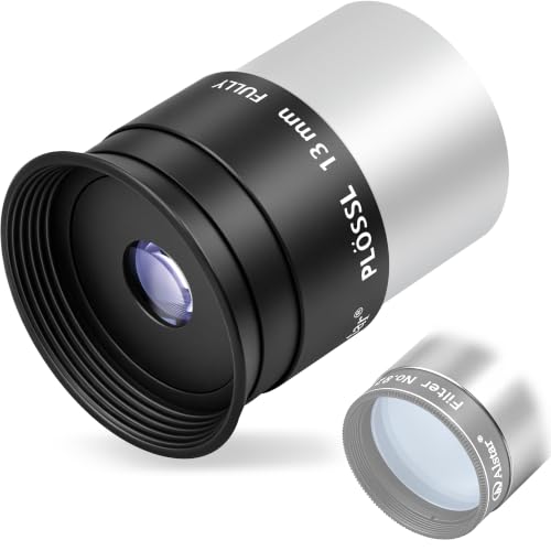 Alstar Telescope Eyepiece 13mm Plossl Telescopes Lens 50° Wide FOV 1.25" - size: 13MM