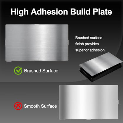 160.1x95.7mm Magnetic Build Plate for Elegoo Mars 5/Mars 5 Ultra 3D Printer