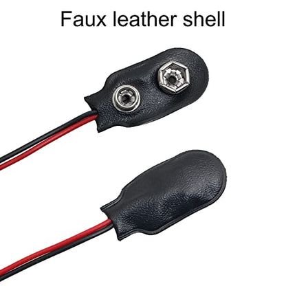 I Type Battery Clip Lead Wire 10PCS 15cm 9V Battery Snap to 2-Pin PH2.0 Connector Cable,9 V Battery Clip Connector