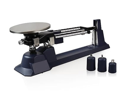 Parco Scientific PA0080 Triple Beam Balance with Weight Set, 2610 g Capacity - style: Triple Beam Balance with Weight Set