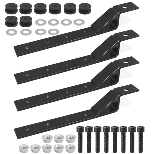 Adjustable Universal Hard Saddle Bag Mounting Bracket Kit