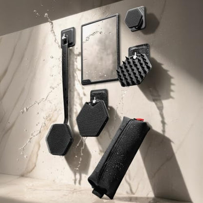 TOOLETRIES The Henry Essentials Holder, Bathroom Organizer - Charcoal