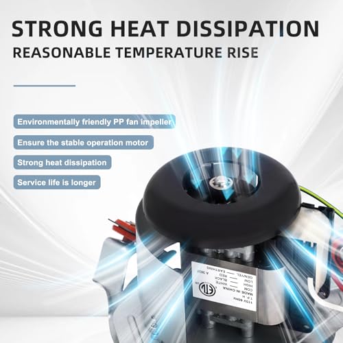 Criditpid J238-150-15217 HC21ZE127 HC21ZE127A Furnace Draft Inducer Motor Replacement for Carrier Bryant Payne Inducer Motor. - size: HC21ZE127A