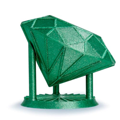 ZIRO 3D Printer Filament, 1.75mm Glitter Sparkle PLA, 1KG Diamond Green - color: Diamond-green