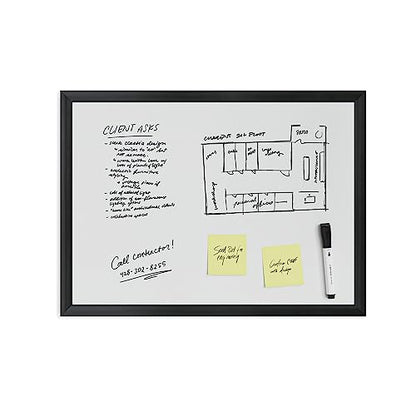 U Brands Magnetic Whiteboard, White Board Dry Erase Board for Wall, 24 x 18 - size: 23"W x 17"H