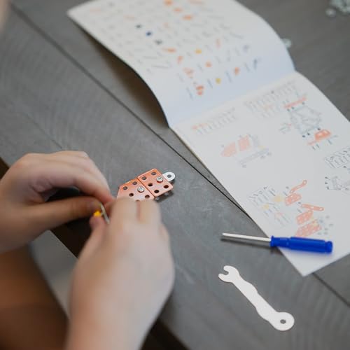 Erector Set for Boys & Girls - Metal Model Kits for Adults, Teens & Advanced Kids - Stem Toys - Build A Robot or Excavator - Educational & Engineering Toys - Building Kit | 389 pcs