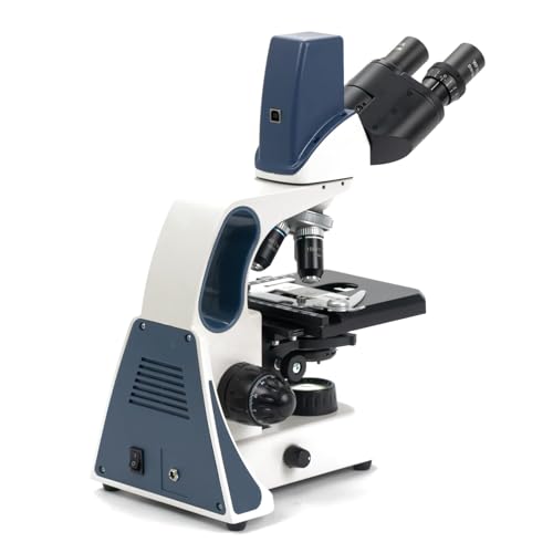 SWIFT SW300 Binocular Compound Microscope,Built-in 3.0MP Camera,40X-1600X - style: D) w/ Built-in 3MP Digital Camera