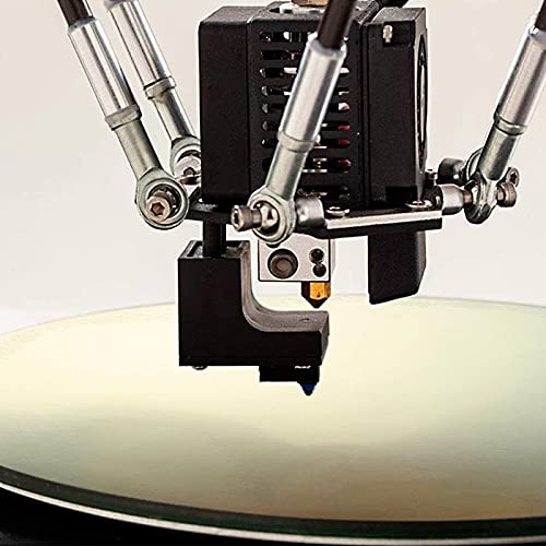 FYSETC Flsn QQ-S Build System 265mm/ 10.4 inch Diameter 3 in 1 Round PEI Sheet Flexible Steel Platform+Sticker Base with Adhesive Heated Bed Cover for Flsn QQ,QQ-S,QQ-S-Pro 3D Printer
