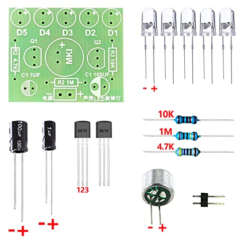 Soldering Practice Kit – DIY Electronic Soldering Project Training Board for Beginners