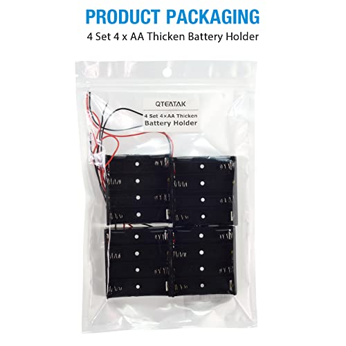 4 Pack 4 x AA Thicken Battery Holder