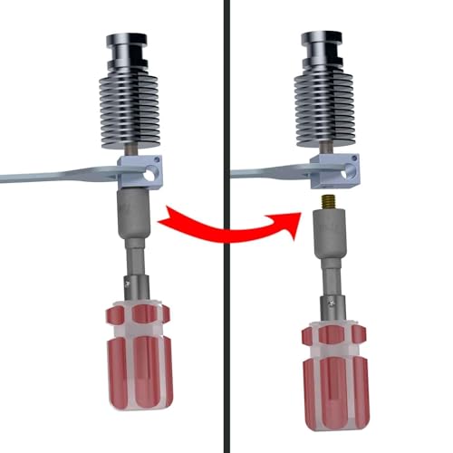 3D Printer Nozzle Replace Change Tools DIY Nozzle Replacement Spanner Socket Wrench Installation Tools (3 in 1 Tools) - style: 3 in 1 Tools