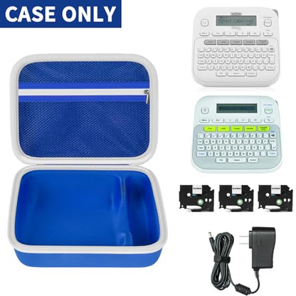 GWCASE Hard Label Maker Case for Brother P-Touch PT-D220/PT-D210, Case Only - color: Blue