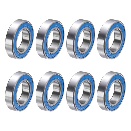 uxcell 8 Pcs 6903-2RS Deep Groove Micro Bearing, 17x30x7mm Chrome Steel - size: 6903-2RS
