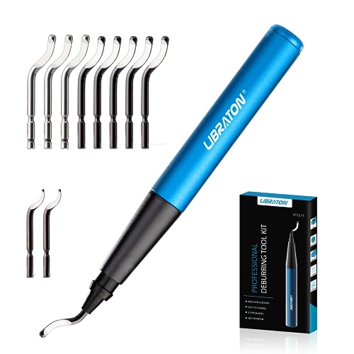 LIBRATON Deburring Tool with 11 High-Speed Steel Blades - style: 11Blades(Mixed 3 Types) B