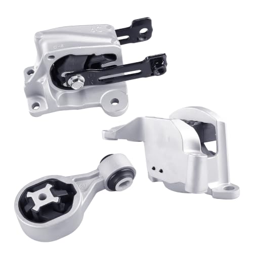 3PCS Engine Motor Mount Set Compatible with Altima 2019-2024 2.5L - size: Altima 2.5L 19-24 3PC