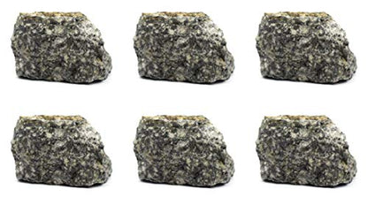 EISCO 6PK Raw Andesite, Igneous Rock Specimens - Approx. 1" - Geologist Selected & Hand Processed - Great for Science Classrooms - Class Pack