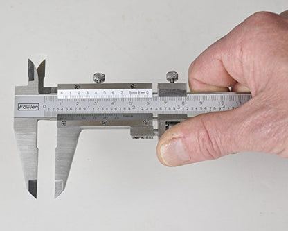 Fowler 52-058-012-0, Vernier Caliper With 0-12"/300MM Measuring Range - style: 12"/300mm 0.001"/0.02mm 52-058-012-0 0-12"/0-300mm
