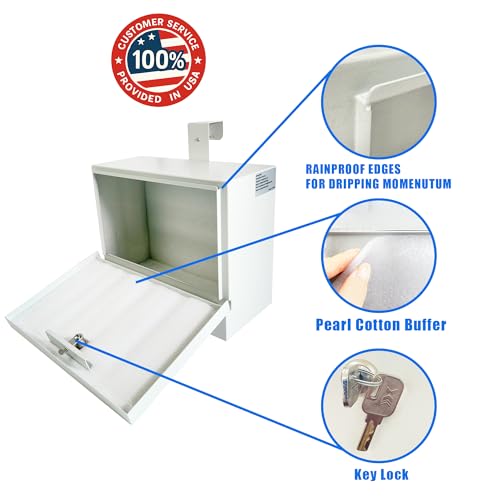 Over-the-Door Specimen Drop Box with Key Lock