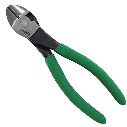 ENGINEER NK-47 Engineer Astro Nipper, Double-Edged, Rounded, Electrician, 7.1 inches (180 mm) - size: 180mm