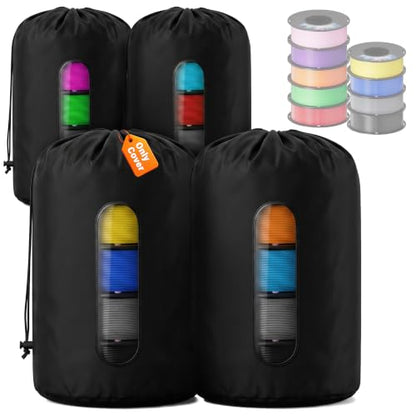 3D Printer Filament Bags, 4-Pack, 900D Waterproof Oxford Fabric. - color: 4-Pack