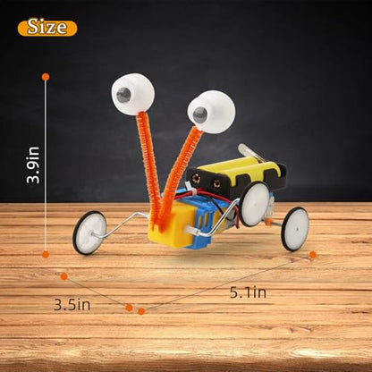 4 Set Bulk Craft Robot Kits for Kids, STEM Building Toys for ages 6-8 8-13