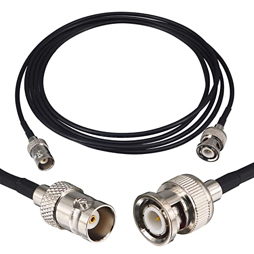 6ft BNC Extension Cable Male to Female SDI Cable RG174 50 Ohm - color: 1, size: 6 feet