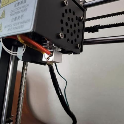 mega x hotend Upgrade, V5 J-Head I3 Mega Print Head 12V 40W Compatible for ANYCUBIC I3 Mega Hotend, I3 Mega X Hotend, Mega S Hotend, ANYCUBIC Mega Pro 3D Printer Hotend,