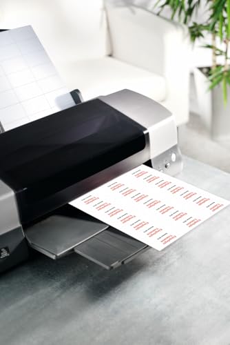 Sigel LA230 Removable Labels, 8.27 x 11.69 inches, White, 25 Labels - style: format 21 x 29,7 cm
