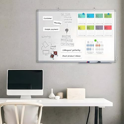 Magnetic Dry Erase Label Roll 1" x30ft, Reusable Tape - size: 1"x30ft