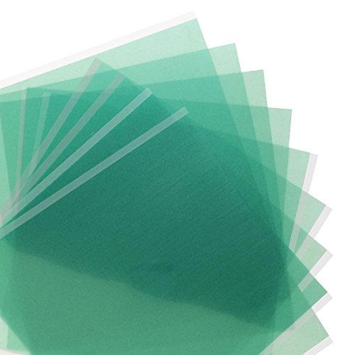 Gizmo Dorks 12 in x 12 in PET Film Tape 3D Printer Sheets 10 Pack