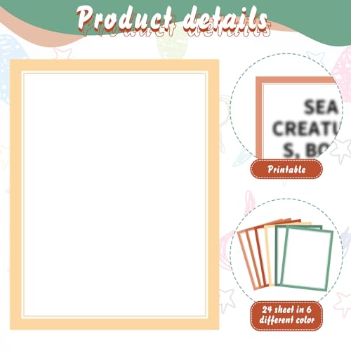 PerKoop 36 Sheets Science Fair Board Poster Boards Supplies 24 Self Adhesive Presentation Subtitles 4 Science Fair Project Titles 8 Personalized Letter Sticker for Classroom(Boho Color) - color: Boho Color