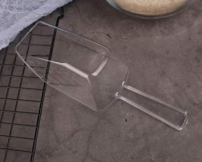 DS DISTINCTIVE STYLE Kitchen Scoops Set - 6 Clear Plastic Scoops with 3 Sizes