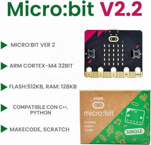 KEYESTUDIO Micro:Bit V2 Starter Kit Microcontroller for Coding