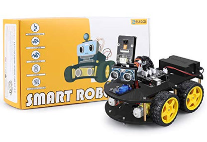 ELEGOO UNO R3 Project Smart Robot Car Kit Upgraded 37 in 1 Sensor Modules Kit