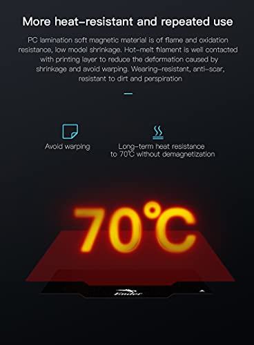 Creality Ender 3 Upgrade Bed, Ultra Removable Magnetic 3D Printer Build Surface Heated Bed Cover for Ender 3/Ender 3 Pro/Ender 3 V2/Ender 3 Neo/V2 Neo/Ender 3 S1/Pro/Ender 5 Pro 3D Printer 235X235mm - style: Ender 3 Upgrade Bed
