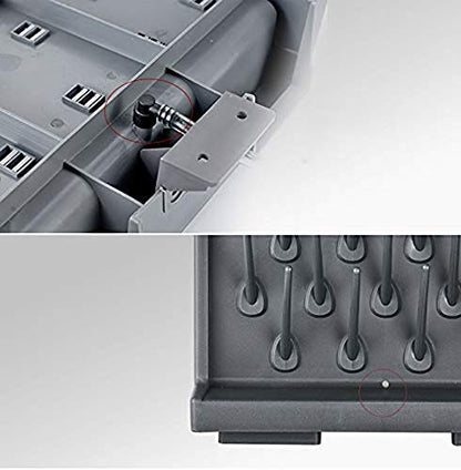 Drying Rack Lab Drying Rack 27 PP Pegs Black - color: Black, size: 27 pegs